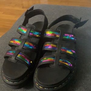 Dr. Martens Yelena Rainbow Sequence